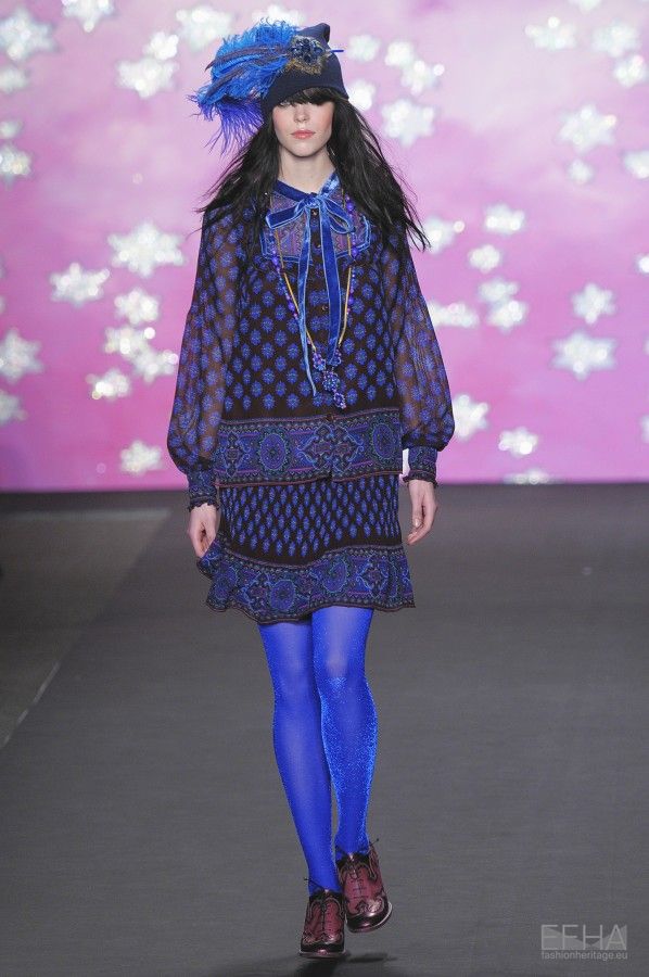 Anna Sui, Autumn-Winter 2009, Womenswear