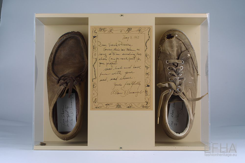 Artist's shoes by Allan d'Arcangelo by Allan d'Arcangelo