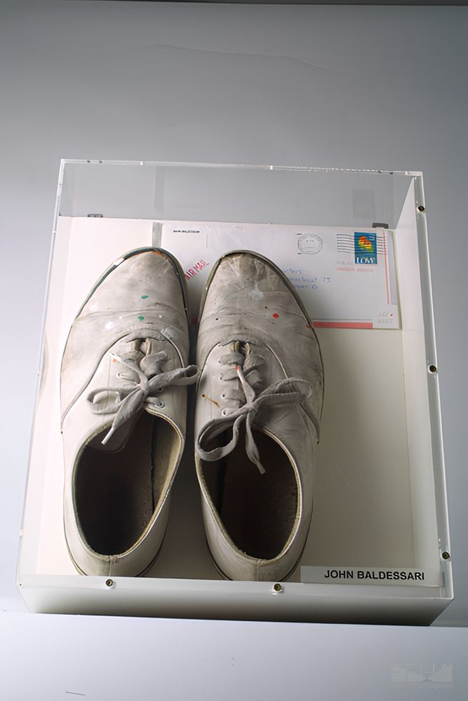 Artist's shoes by John Baldessari by John Baldessari (Designer)
